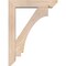 Ekena Millwork Imperial Slat Smooth Bracket w/ Offset Brace, Douglas Fir, 5 1/2"W x 24"D x 32"H BKT0604X24X32IMP06SDF - alternate 3
